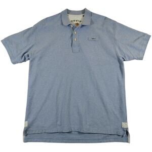 ORVIS - Men's Fishing Polo - Blue - Heavyweight Cotton - Outdoors- Size XL